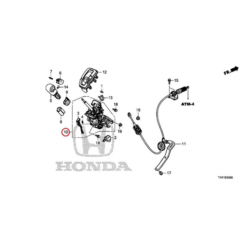 [NEW] JDM HONDA N-WGN CUSTOM JH3 2023 Select Lever GENUINE OEM - Image 11