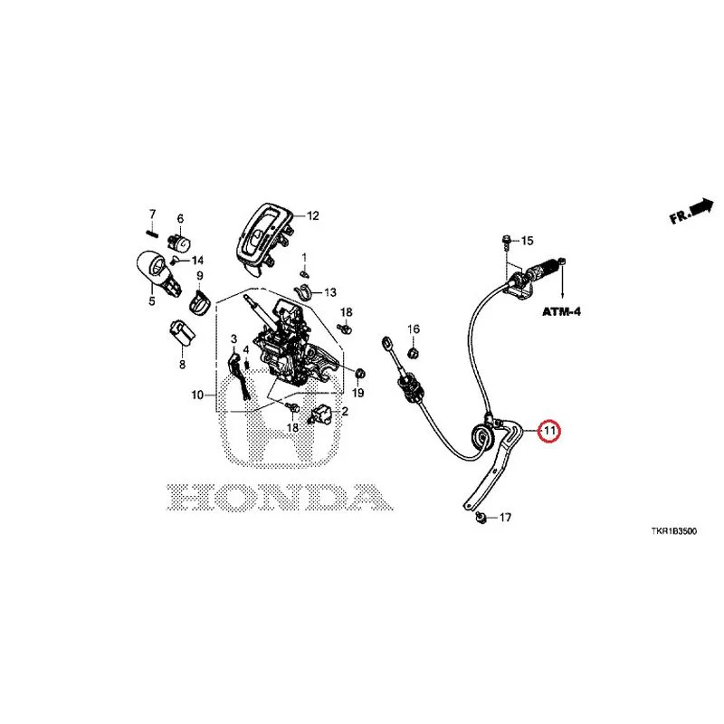 [NEW] JDM HONDA N-WGN CUSTOM JH3 2023 Select Lever GENUINE OEM - Image 12