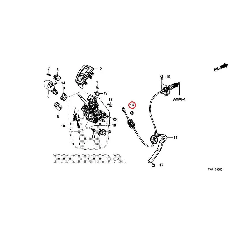 [NEW] JDM HONDA N-WGN CUSTOM JH3 2023 Select Lever GENUINE OEM - Image 17