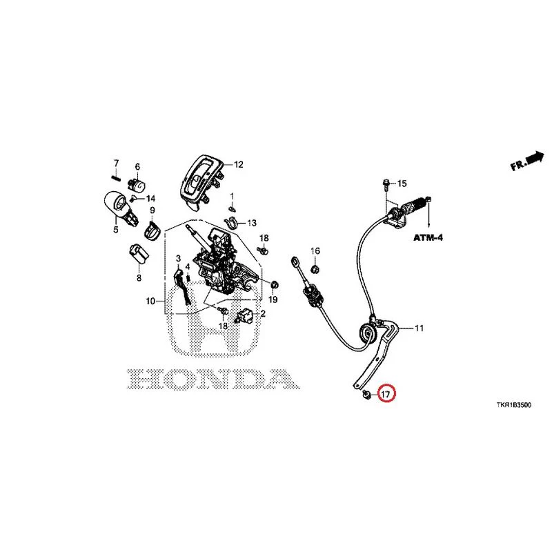 [NEW] JDM HONDA N-WGN CUSTOM JH3 2023 Select Lever GENUINE OEM - Image 18