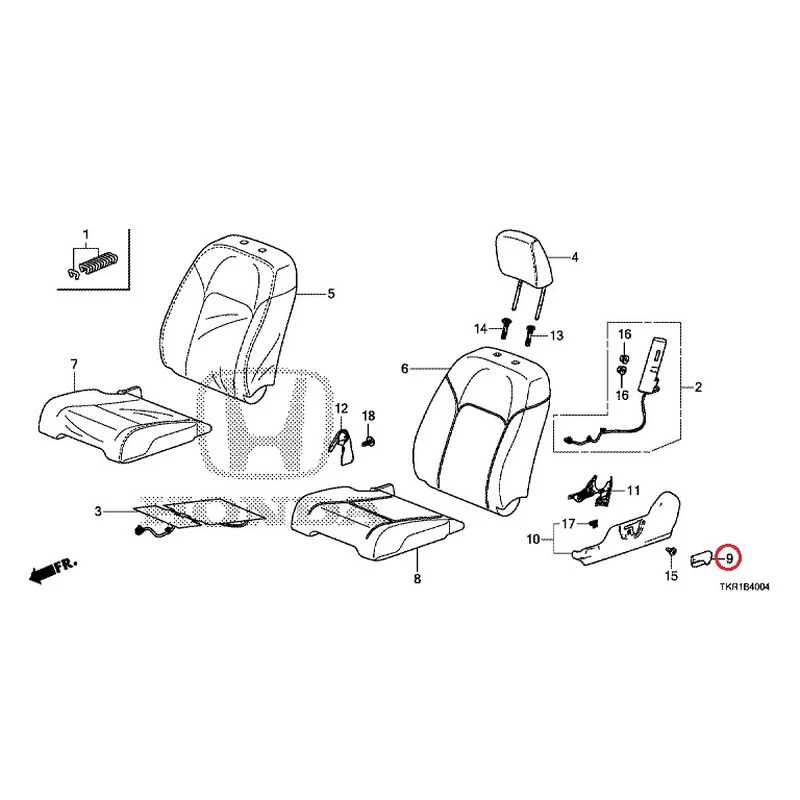 [NEW] JDM HONDA N-WGN CUSTOM JH3 2023 Front seat (L.) (bench) (2) GENUINE OEM - Image 10