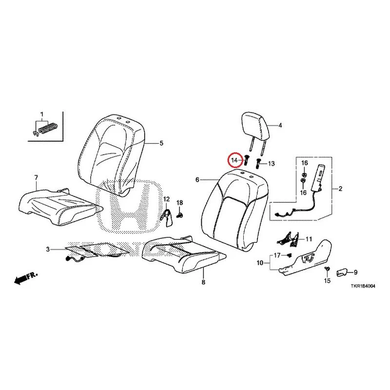 [NEW] JDM HONDA N-WGN CUSTOM JH3 2023 Front seat (L.) (bench) (2) GENUINE OEM - Image 15