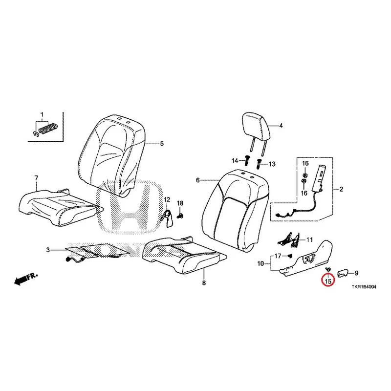 [NEW] JDM HONDA N-WGN CUSTOM JH3 2023 Front seat (L.) (bench) (2) GENUINE OEM - Image 16