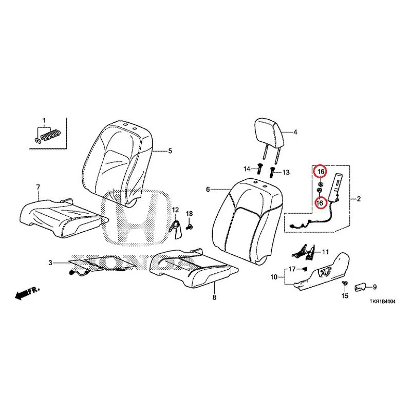 [NEW] JDM HONDA N-WGN CUSTOM JH3 2023 Front seat (L.) (bench) (2) GENUINE OEM - Image 17
