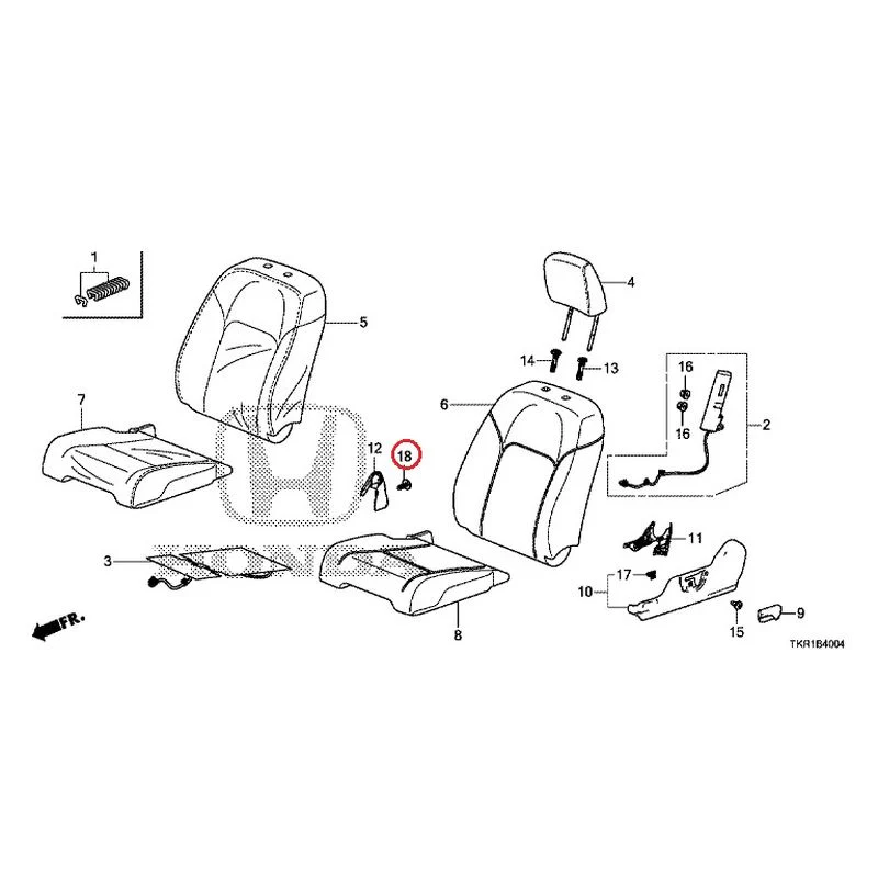 [NEW] JDM HONDA N-WGN CUSTOM JH3 2023 Front seat (L.) (bench) (2) GENUINE OEM - Image 19