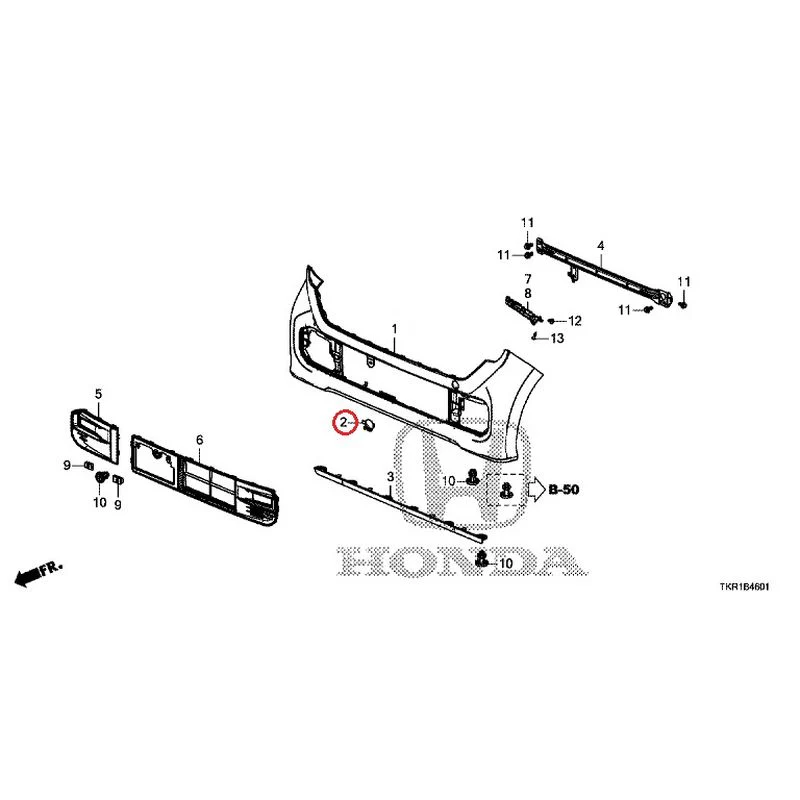 [NEW] JDM HONDA N-WGN CUSTOM JH3 2023 Front Bumper (2) GENUINE OEM - Image 10