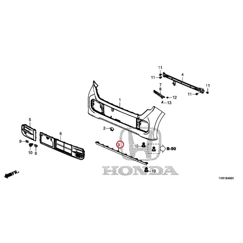 [NEW] JDM HONDA N-WGN CUSTOM JH3 2023 Front Bumper (2) GENUINE OEM - Image 14