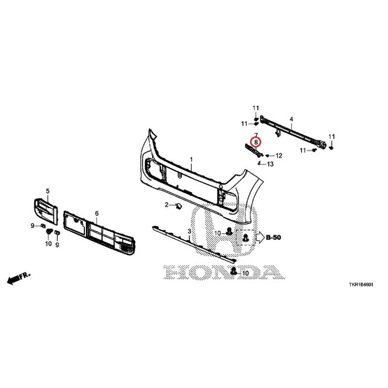 [NEW] JDM HONDA N-WGN CUSTOM JH3 2023 Front Bumper (2) GENUINE OEM - Image 19