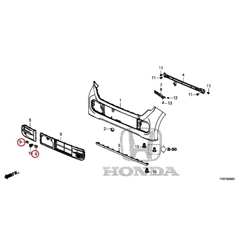 [NEW] JDM HONDA N-WGN CUSTOM JH3 2023 Front Bumper (2) GENUINE OEM - Image 20
