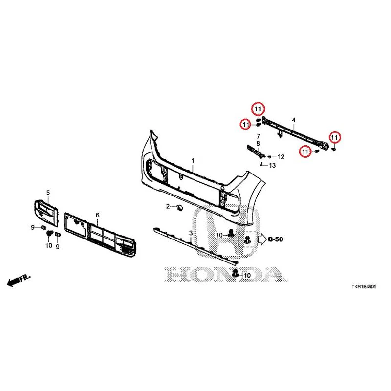 [NEW] JDM HONDA N-WGN CUSTOM JH3 2023 Front Bumper (2) GENUINE OEM - Image 22