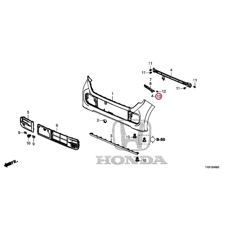 [NEW] JDM HONDA N-WGN CUSTOM JH3 2023 Front Bumper (2) GENUINE OEM - Image 24