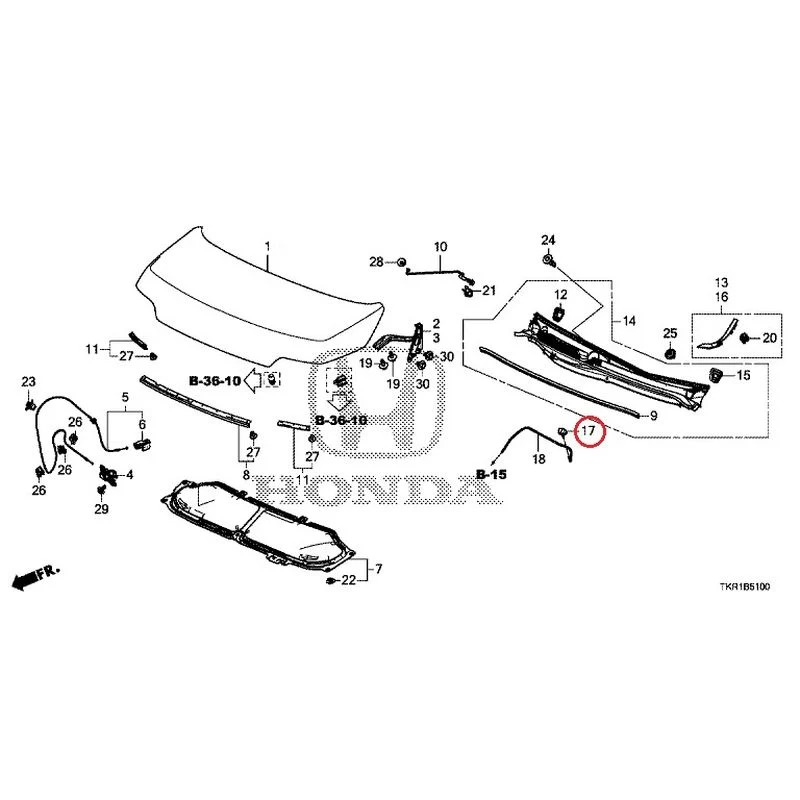 [NEW] JDM HONDA N-WGN CUSTOM JH3 2023 Hood GENUINE OEM - Image 17