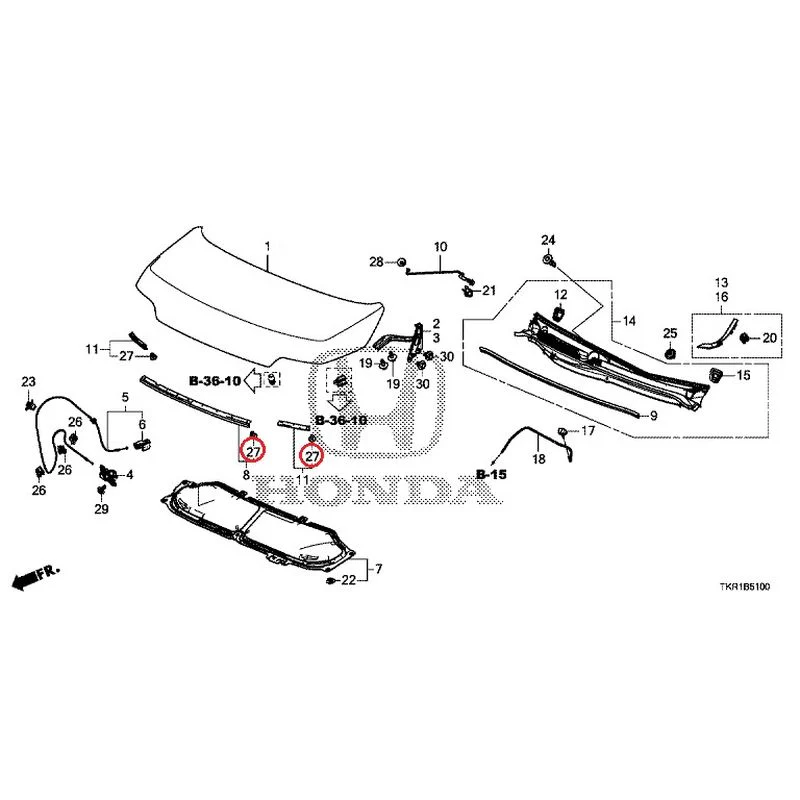 [NEW] JDM HONDA N-WGN CUSTOM JH3 2023 Hood GENUINE OEM - Image 26