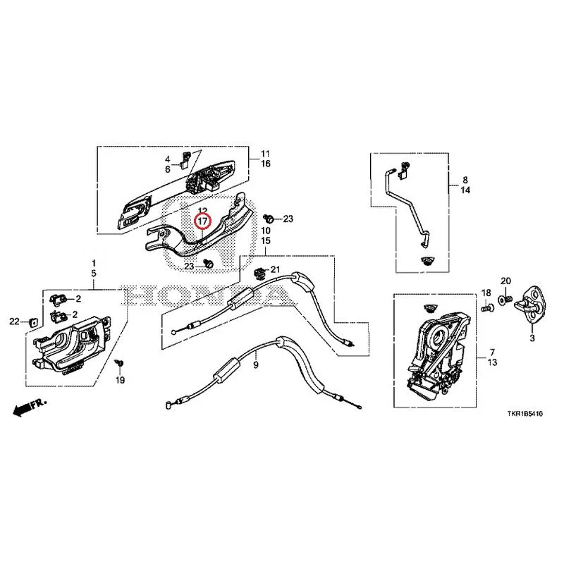 [NEW] JDM HONDA N-WGN CUSTOM JH3 2023 Rear Door Locks/Outer Handles GENUINE OEM - Image 19