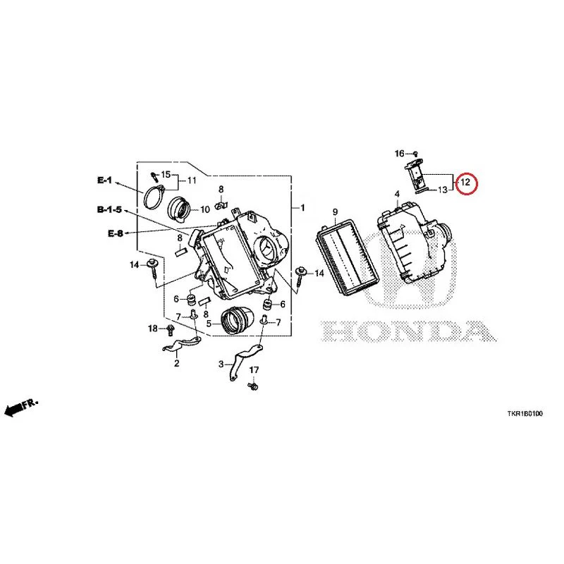 [NEW] JDM HONDA N-WGN JH3 2023 Air Cleaner GENUINE OEM - Image 14