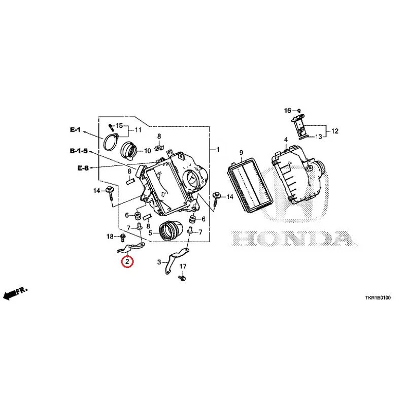 [NEW] JDM HONDA N-WGN JH3 2023 Air Cleaner GENUINE OEM - Image 3