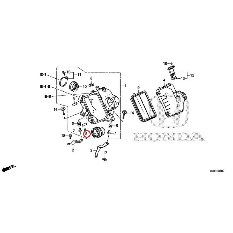[NEW] JDM HONDA N-WGN JH3 2023 Air Cleaner GENUINE OEM - Image 6