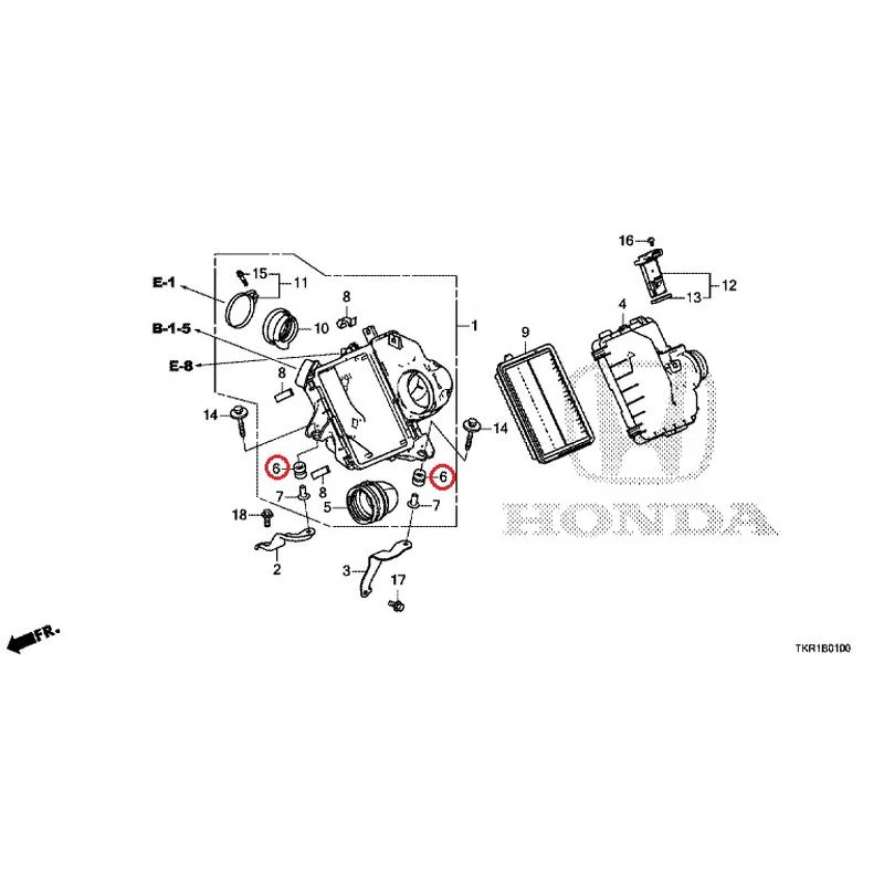 [NEW] JDM HONDA N-WGN JH3 2023 Air Cleaner GENUINE OEM - Image 7