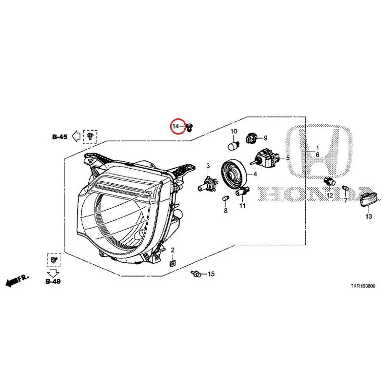 [NEW] JDM HONDA N-WGN JH3 2023 Headlight (1) GENUINE OEM - Image 17