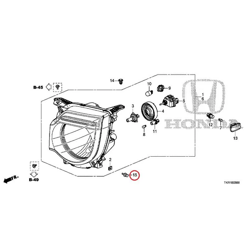 [NEW] JDM HONDA N-WGN JH3 2023 Headlight (1) GENUINE OEM - Image 18
