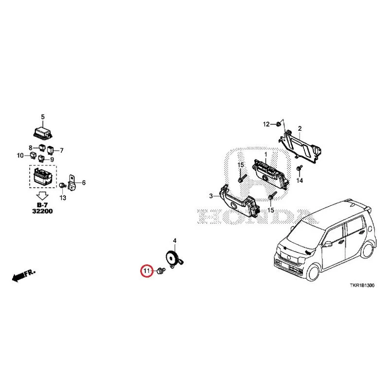 [NEW] JDM HONDA N-WGN JH3 2023 Control unit (engine room) GENUINE OEM - Image 11