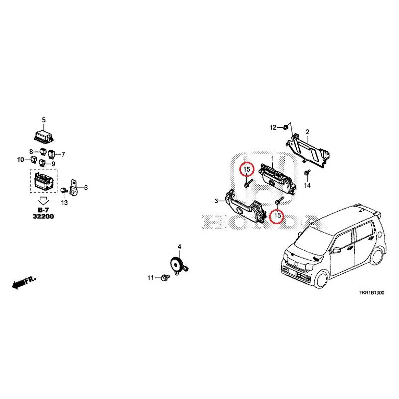 [NEW] JDM HONDA N-WGN JH3 2023 Control unit (engine room) GENUINE OEM - Image 15
