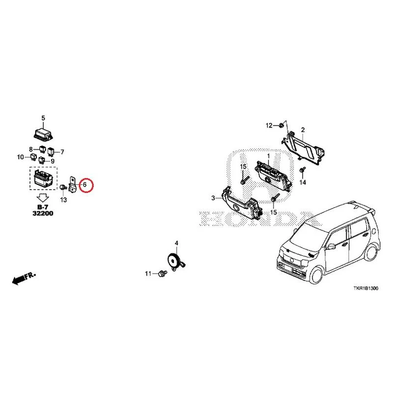 [NEW] JDM HONDA N-WGN JH3 2023 Control unit (engine room) GENUINE OEM - Image 7