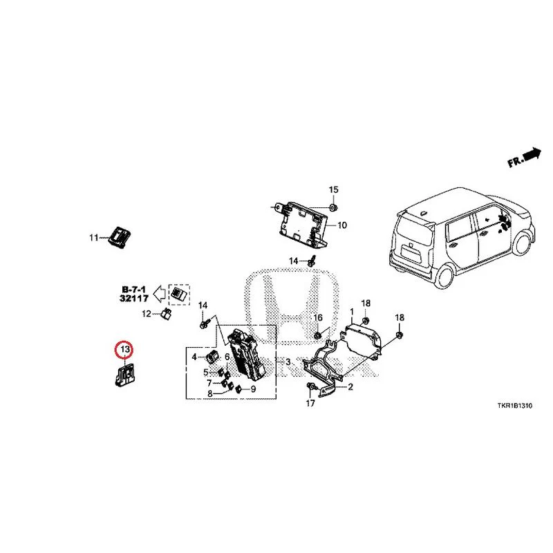 [NEW] JDM HONDA N-WGN JH3 2023 Control unit (indoor) GENUINE OEM - Image 14
