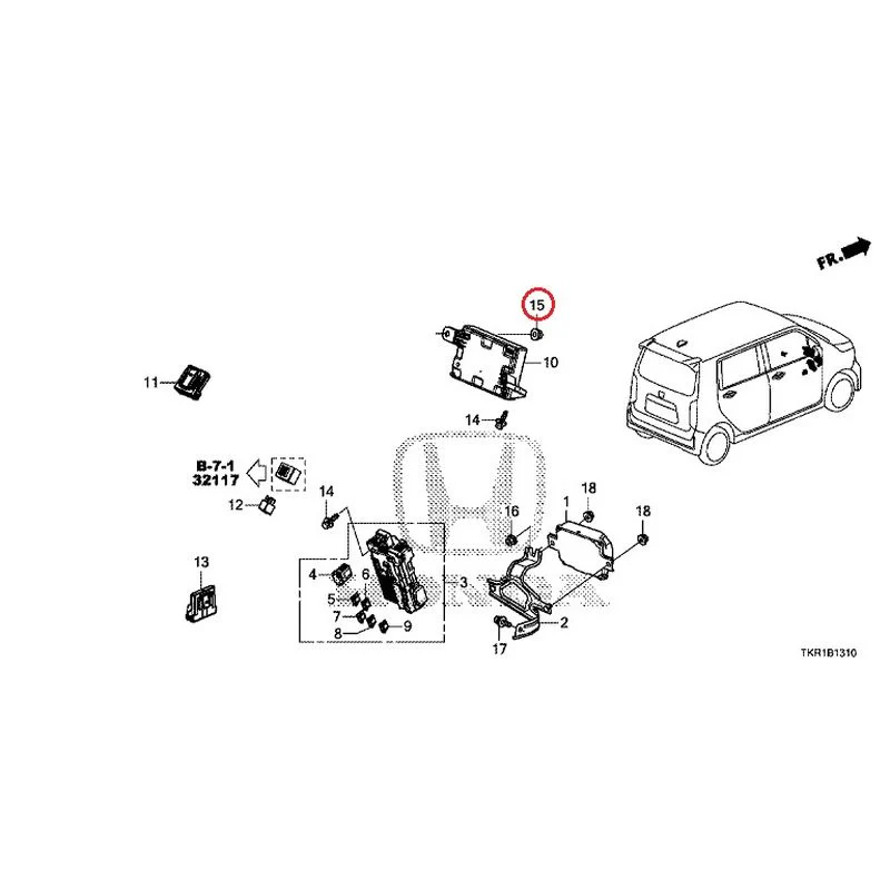 [NEW] JDM HONDA N-WGN JH3 2023 Control unit (indoor) GENUINE OEM - Image 16