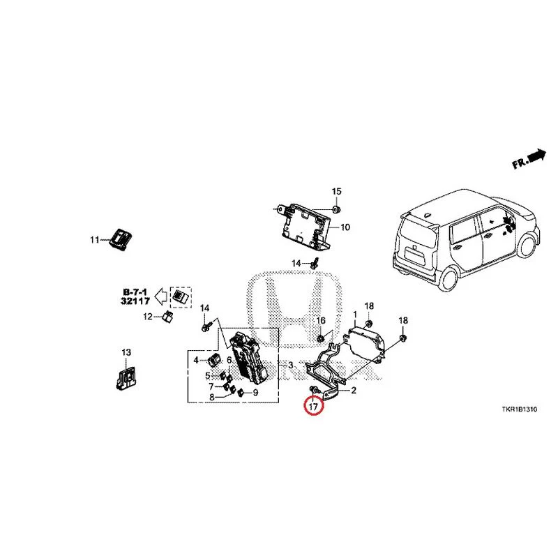 [NEW] JDM HONDA N-WGN JH3 2023 Control unit (indoor) GENUINE OEM - Image 18