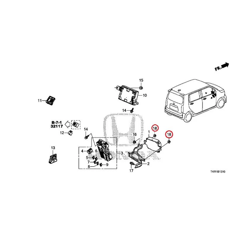 [NEW] JDM HONDA N-WGN JH3 2023 Control unit (indoor) GENUINE OEM - Image 19