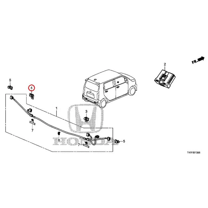 [NEW] JDM HONDA N-WGN JH3 2023 Parking Sensor GENUINE OEM - Image 12