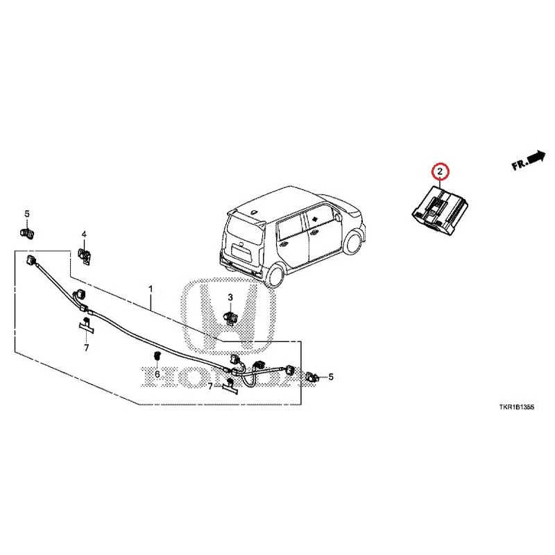[NEW] JDM HONDA N-WGN JH3 2023 Parking Sensor GENUINE OEM - Image 3