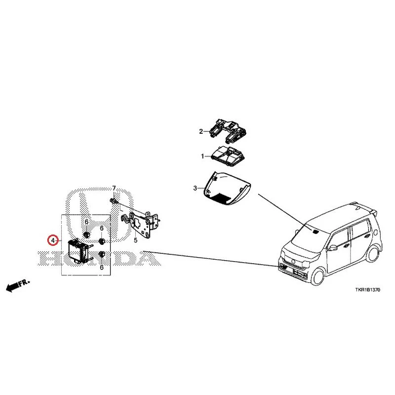 [NEW] JDM HONDA N-WGN JH3 2023 Camera/Radar GENUINE OEM - Image 5