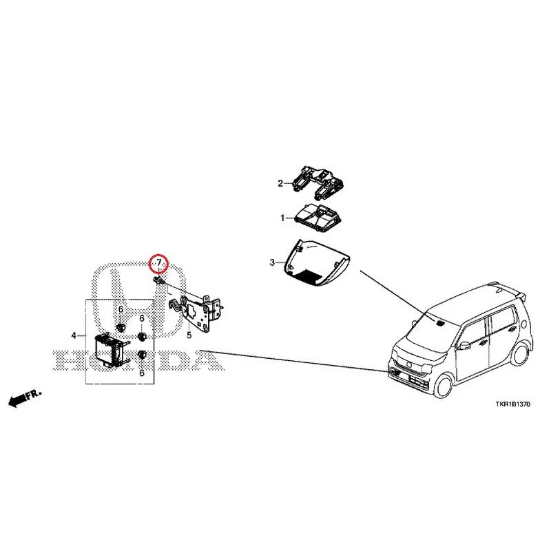 [NEW] JDM HONDA N-WGN JH3 2023 Camera/Radar GENUINE OEM - Image 8