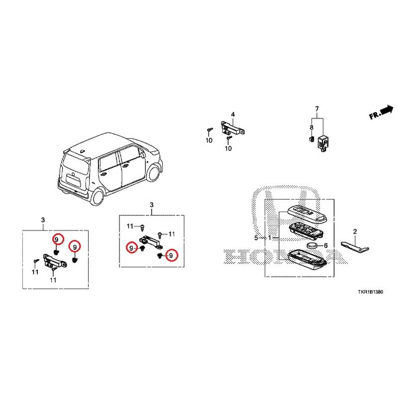 [NEW] JDM HONDA N-WGN JH3 2023 Smart Unit GENUINE OEM - Image 12