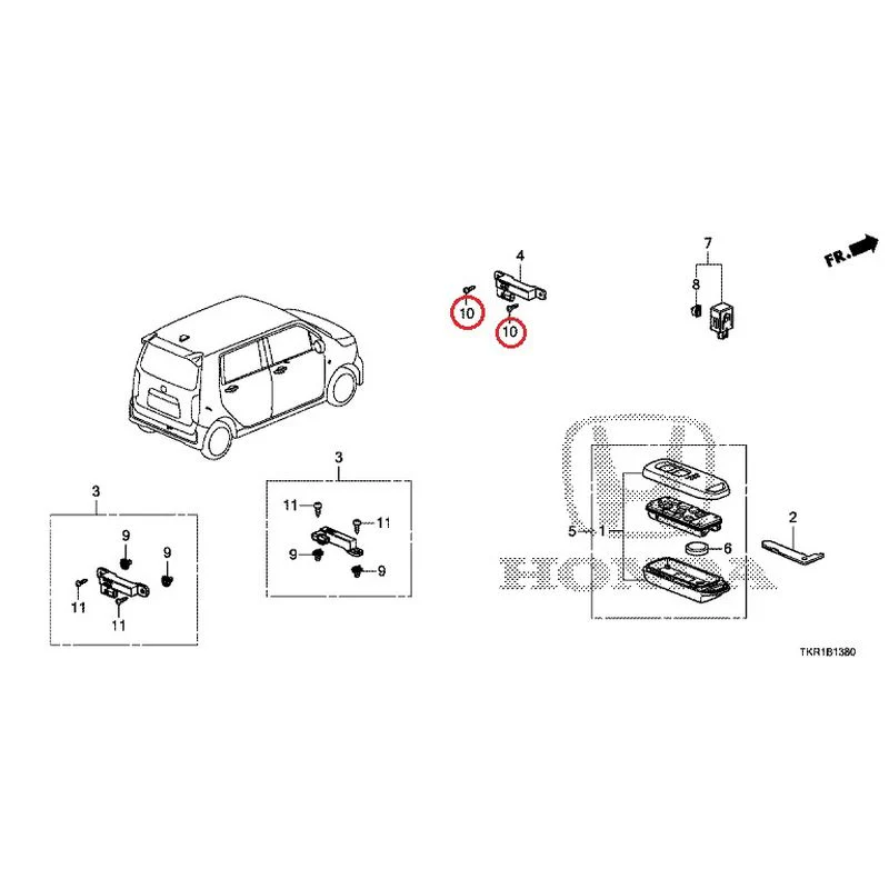 [NEW] JDM HONDA N-WGN JH3 2023 Smart Unit GENUINE OEM - Image 13