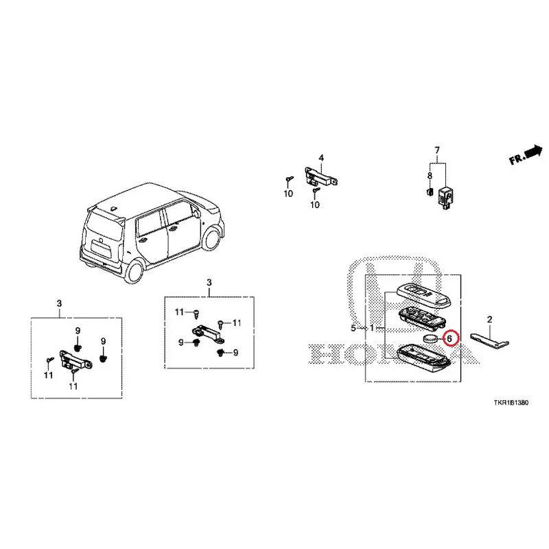 [NEW] JDM HONDA N-WGN JH3 2023 Smart Unit GENUINE OEM - Image 9