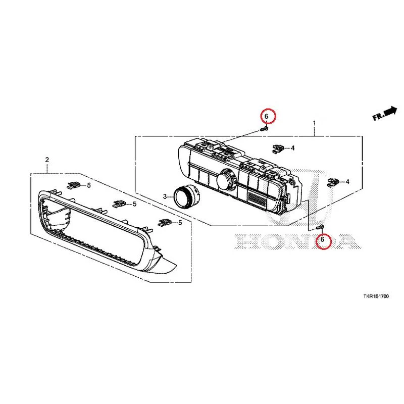 [NEW] JDM HONDA N-WGN JH3 2023 Auto Air Conditioner Control GENUINE OEM - Image 7