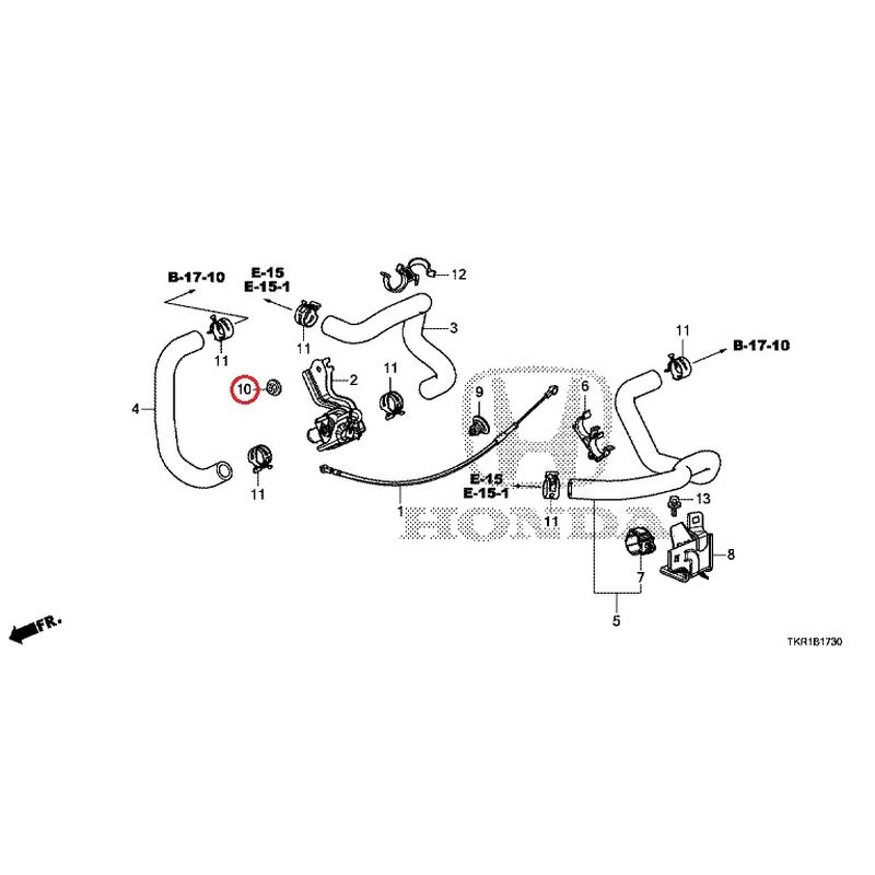 [NEW] JDM HONDA N-WGN JH3 2023 Water Hose GENUINE OEM - Image 11