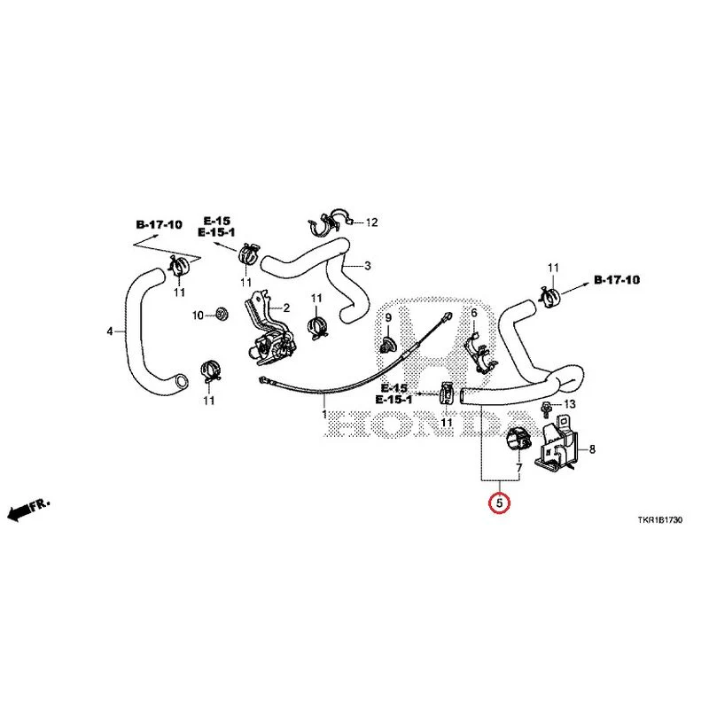 [NEW] JDM HONDA N-WGN JH3 2023 Water Hose GENUINE OEM - Image 6