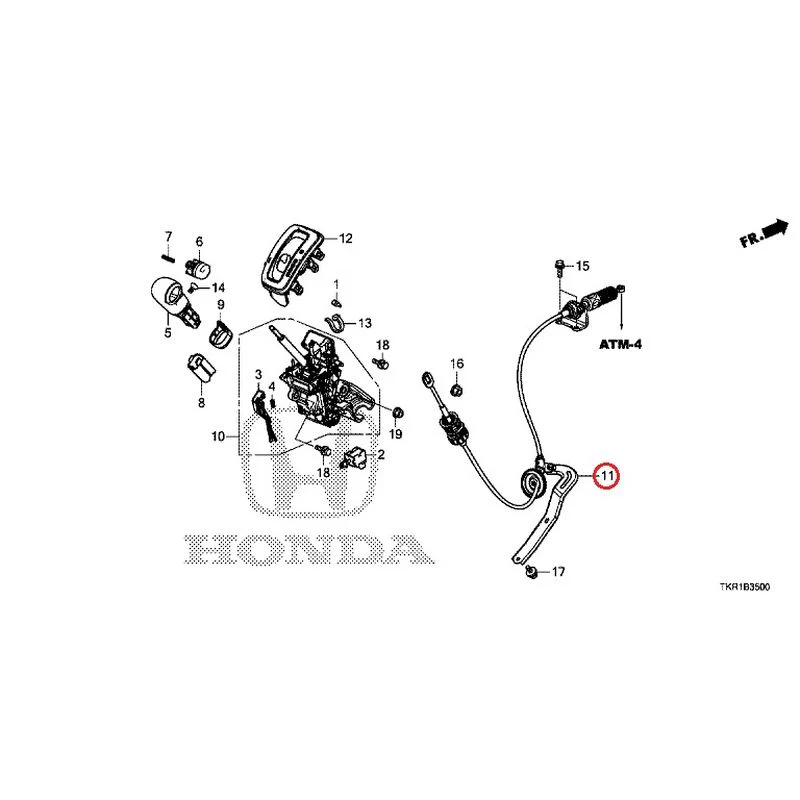 [NEW] JDM HONDA N-WGN JH3 2023 Select Lever GENUINE OEM - Image 12