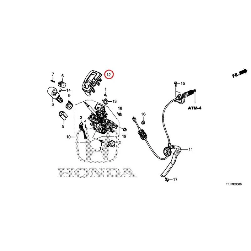 [NEW] JDM HONDA N-WGN JH3 2023 Select Lever GENUINE OEM - Image 13