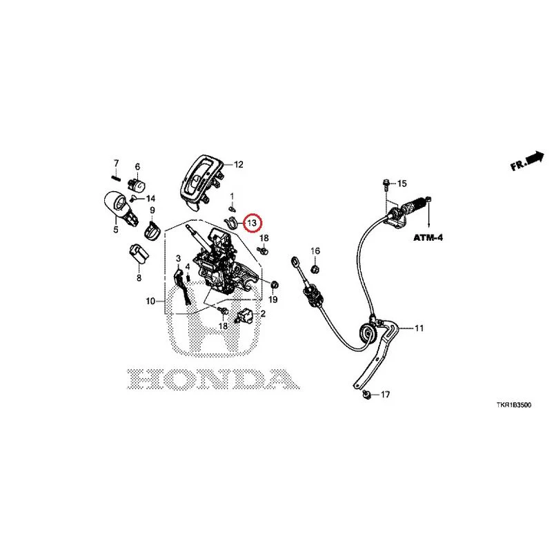 [NEW] JDM HONDA N-WGN JH3 2023 Select Lever GENUINE OEM - Image 14