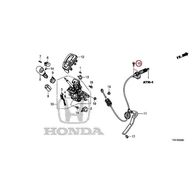 [NEW] JDM HONDA N-WGN JH3 2023 Select Lever GENUINE OEM - Image 16