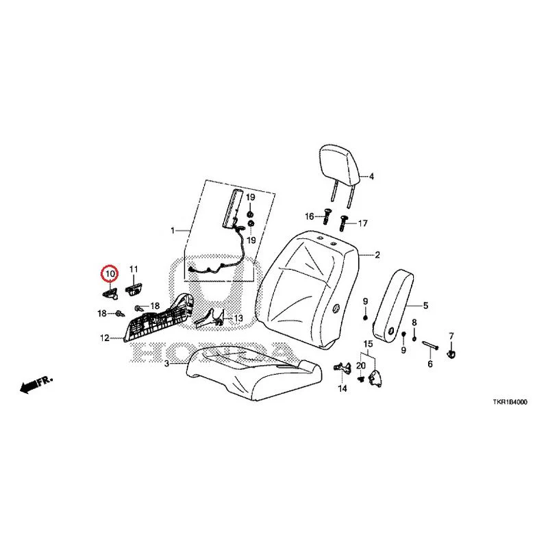 [NEW] JDM HONDA N-WGN JH3 2023 Front seat (R.) (bench) (1) GENUINE OEM - Image 11
