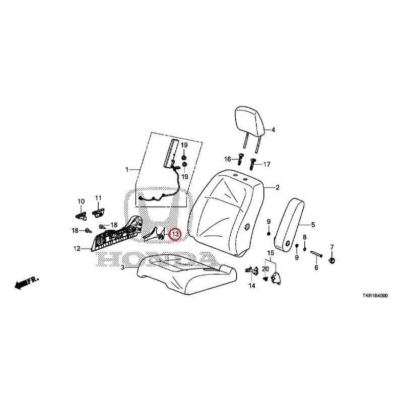 [NEW] JDM HONDA N-WGN JH3 2023 Front seat (R.) (bench) (1) GENUINE OEM - Image 14