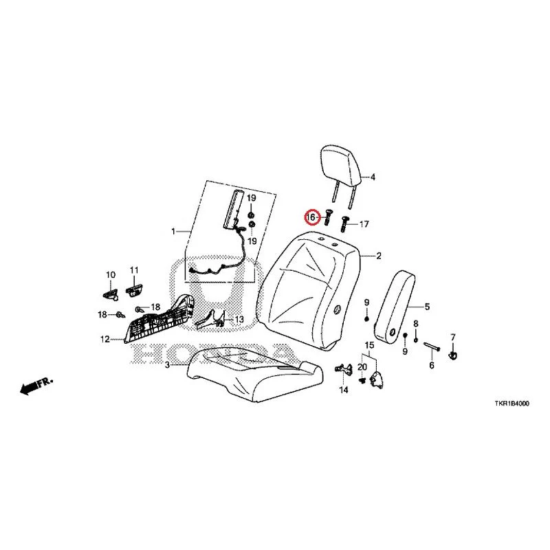 [NEW] JDM HONDA N-WGN JH3 2023 Front seat (R.) (bench) (1) GENUINE OEM - Image 17