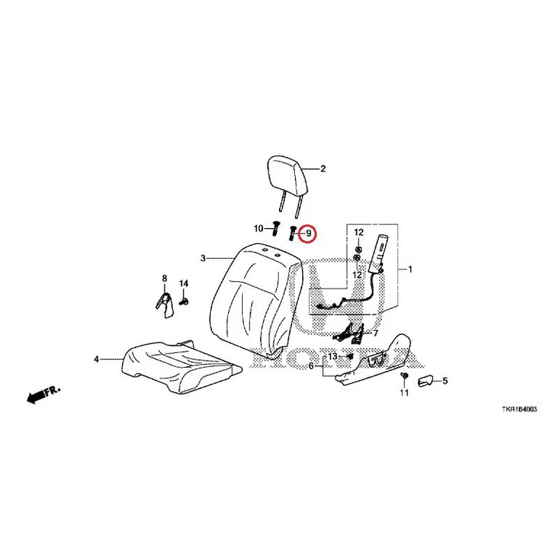 [NEW] JDM HONDA N-WGN JH3 2023 Front seat (L.) (bench) (1) GENUINE OEM - Image 10