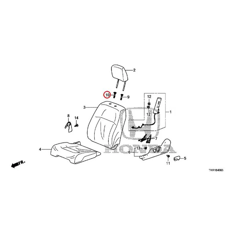 [NEW] JDM HONDA N-WGN JH3 2023 Front seat (L.) (bench) (1) GENUINE OEM - Image 11